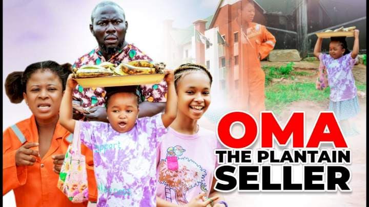 Oma The Plantain Seller poster