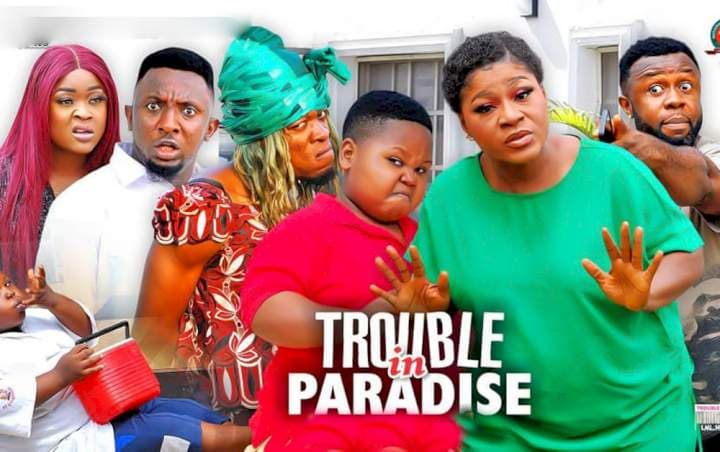 Trouble in Paradise poster