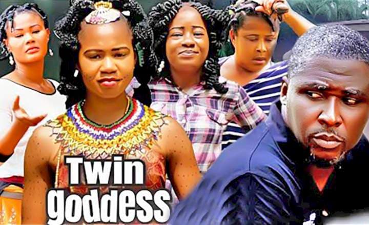 Twin goddess poster