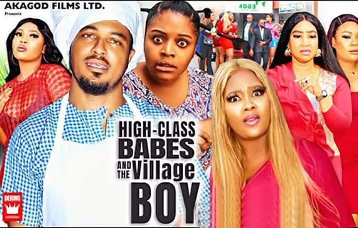 High Class Babes and the Village Boy poster