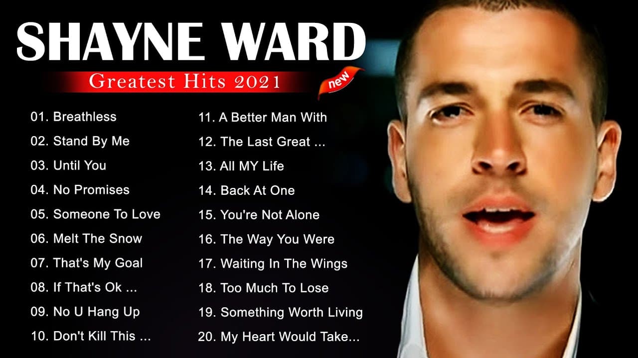 Best of Shayne Ward - Shayne Ward Greatest Hits Full Album 2021 - No Promises, Until You, Breathless poster