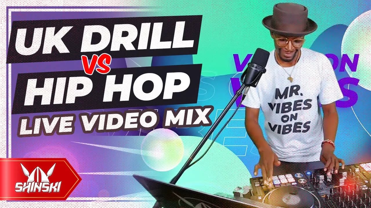 Hip Hop vs UK Drill Live Set Mix 07-22-22 Overdose Show Part 1 - DJ Shinski [Drake, Pop Smoke, Dave] poster