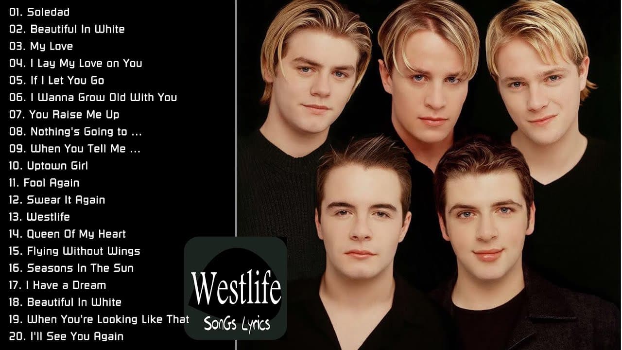 Westlife Full Album 2021 Top Westlife Love Songs Westlife Greatest Hits Playlist 2021 poster
