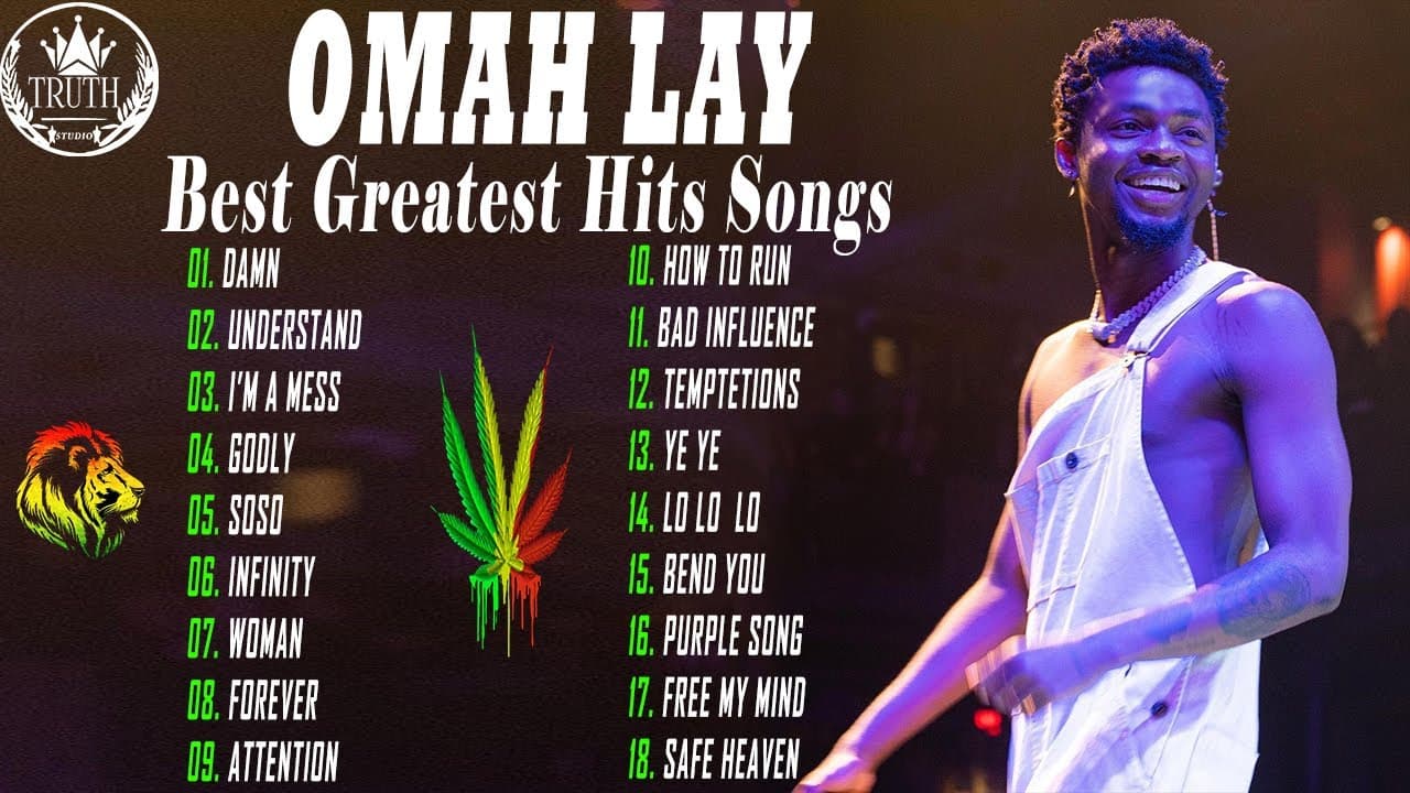 Omah Lay Best Greatest Hits Full Album 2022 [ Non-Stop songs Of Omah Lay ] Omah Lay Music Collection poster