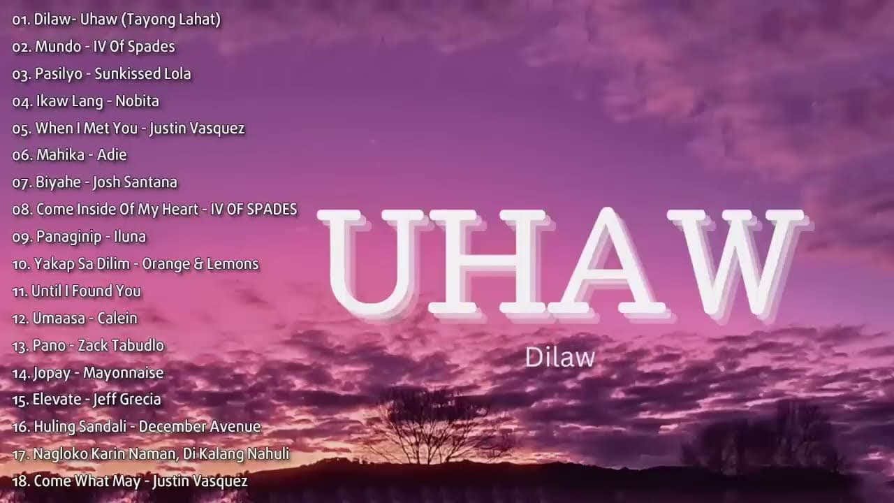 Dilaw - Uhaw | Iv Of Spades Sunkissed Lola & Nobita Mix | Filipino songs that you must listen to poster