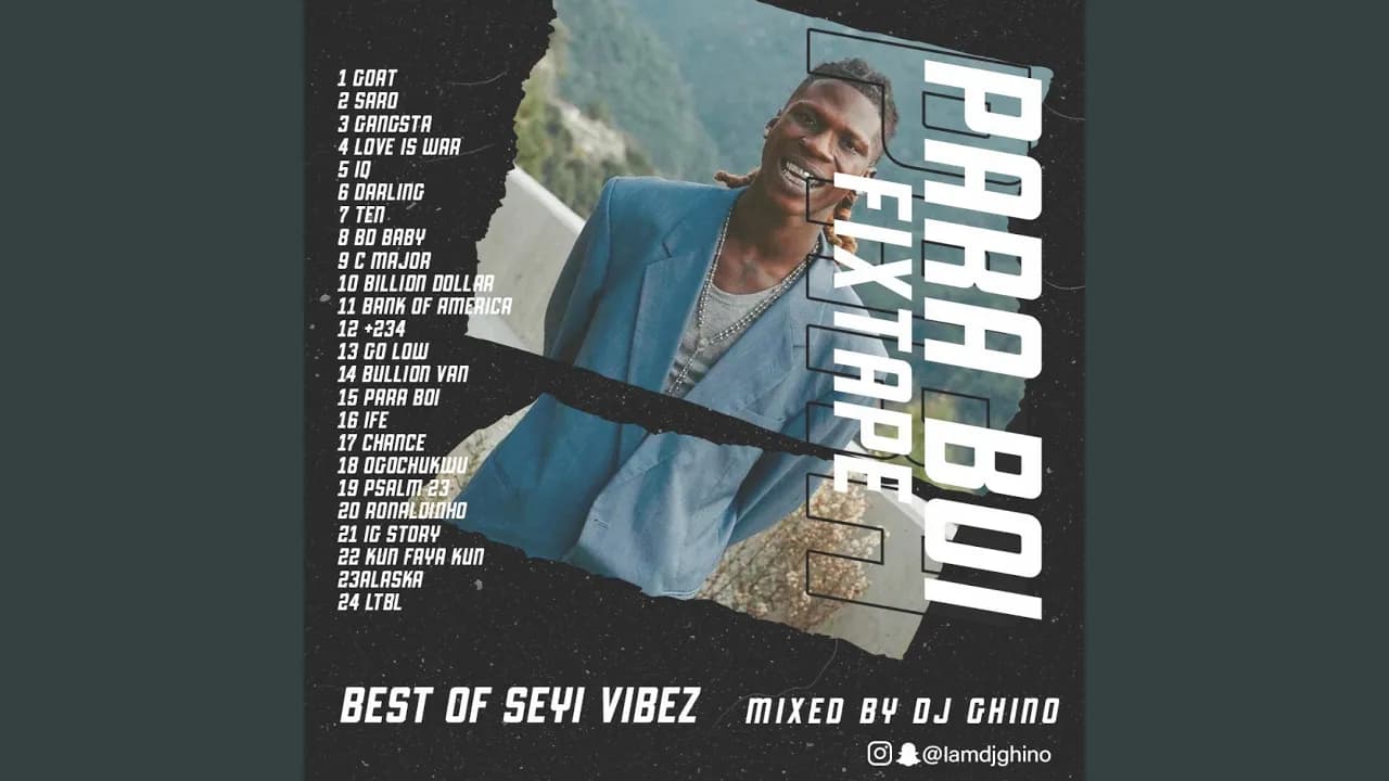 Para Boi Fixtape Best of Seyi Vibez poster