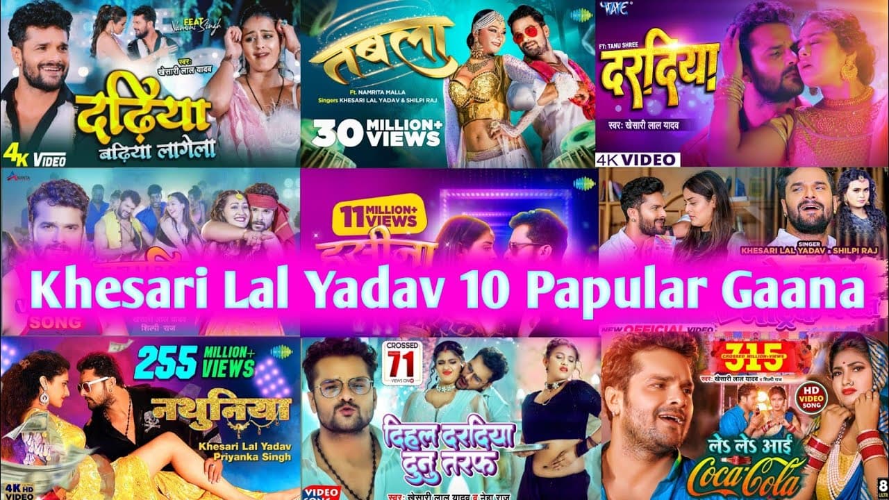 #Khesari Lal Yadav Most Popular Songs Of 2022 | New Non-Stop Bhojpuri Songs. poster