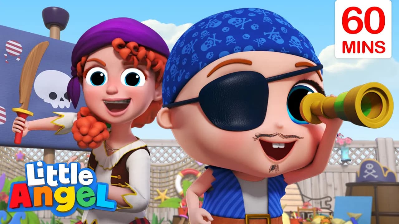 Babysitter Is The Best Song + More Little Angel Kids Songs & Nursery Rhymes poster