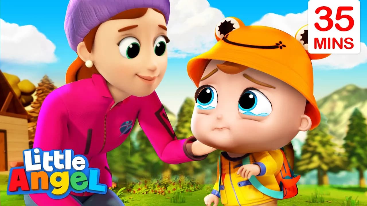 No No Don't Cry Baby John + More Little Angel Kids Songs & Nursery Rhymes poster