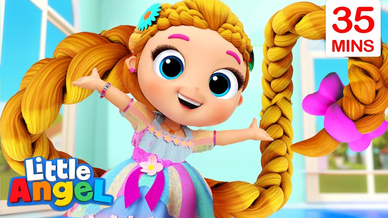 Rapunzel Song + More Little Angel Kids Songs & Nursery Rhymes poster
