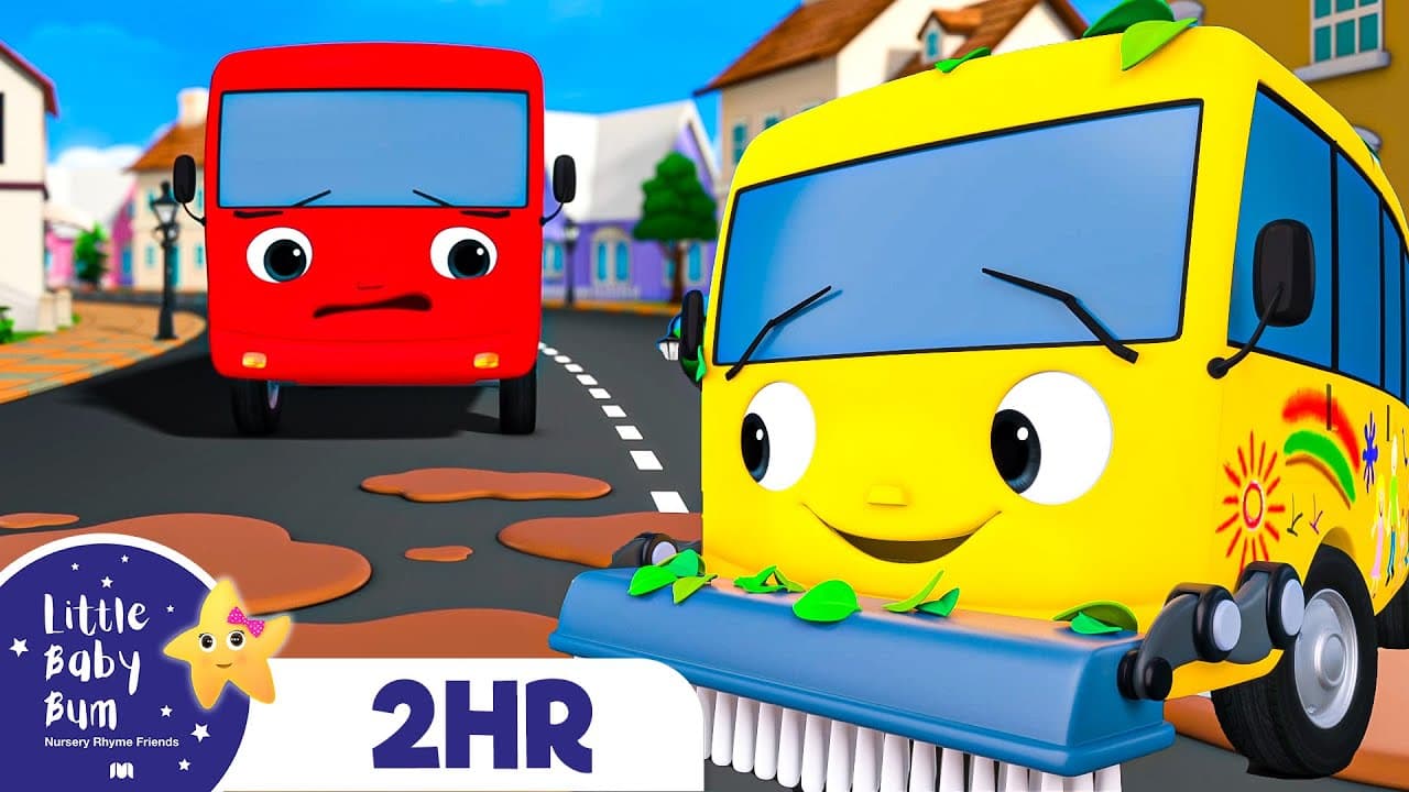 Muddy Bus Go Round and Round | Baby Song Mix - Little Baby Bum Nursery Rhymes poster