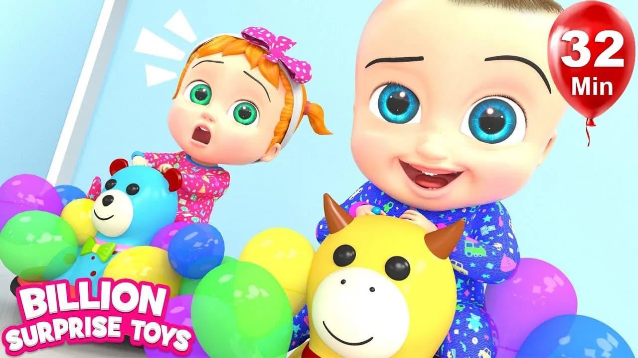 Indoor Playground Song - BillionSurpriseToys Nursery Rhymes, Kids Songs poster