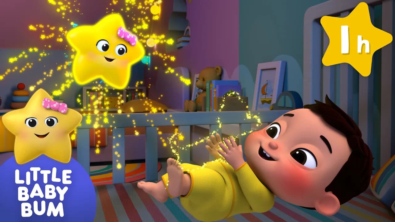 Hush Little Baby ⭐ LittleBabyBum Nursery Rhymes - One Hour Baby Song Mix poster