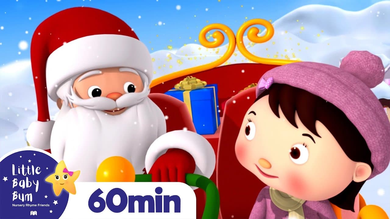 Christmas Songs Sing Along +More Nursery Rhymes and Kids Songs | Little Baby Bum poster