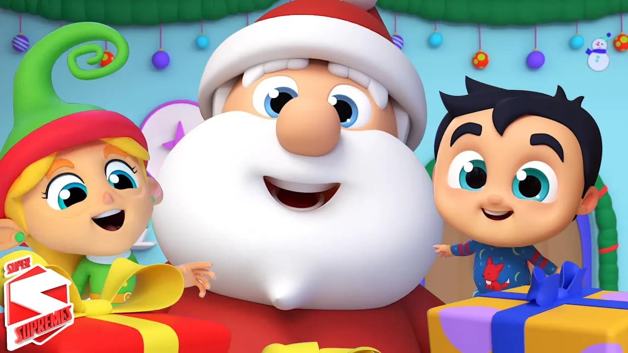 Jingle Bells Jingle Bells Jingle All The Way Christmas Music & Carols by Super Supremes poster