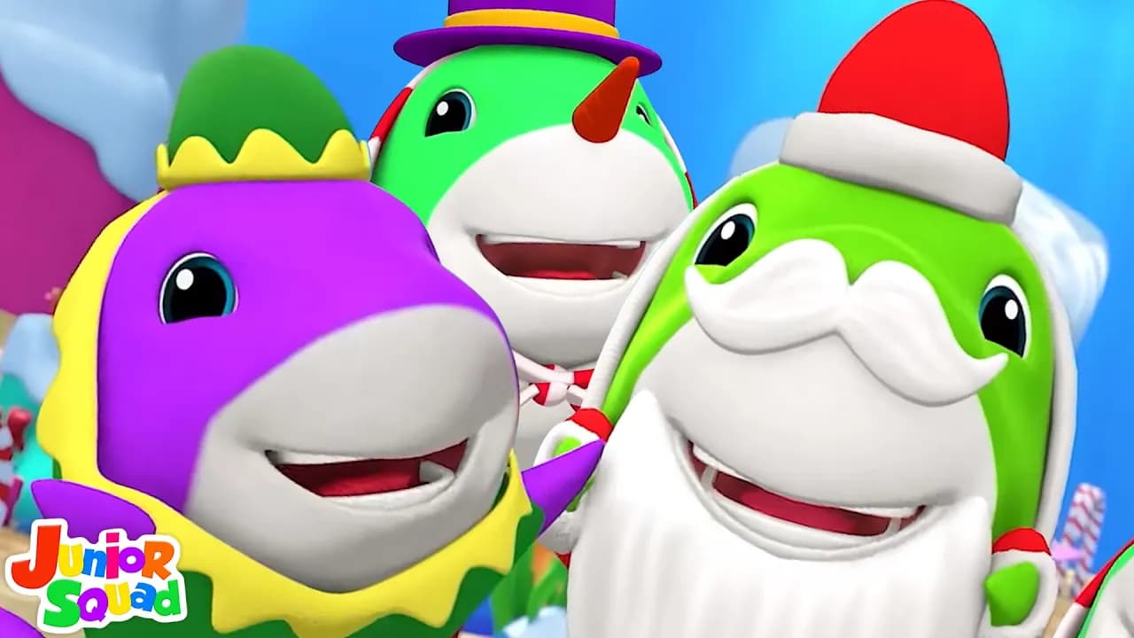 Christmas Baby Shark Song & More Christmas Carols & Music for Babies by Junior Squad poster