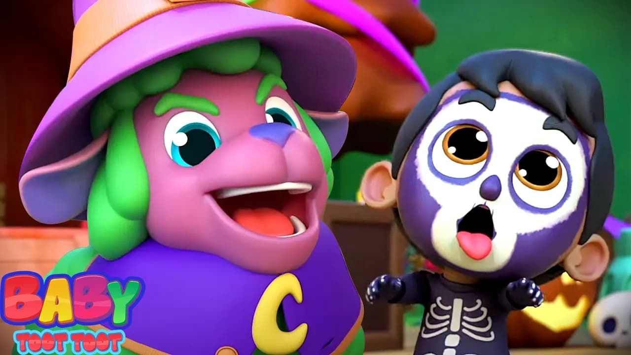 Old Mc Boo Has A Haunted Farm | Halloween Rhymes & Spooky Cartoon Songs | Trick or Treat - Kids Tv poster