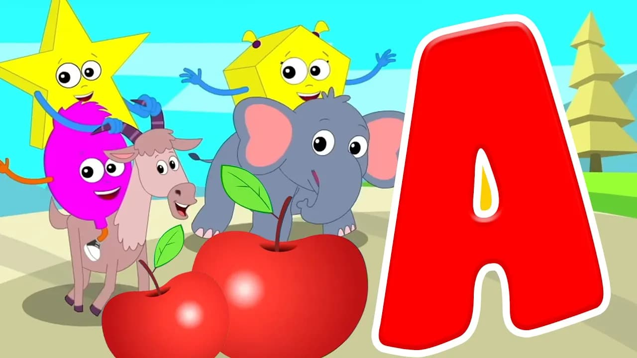 Learn to Read English Alphabets & More Educational Videos for Babies poster