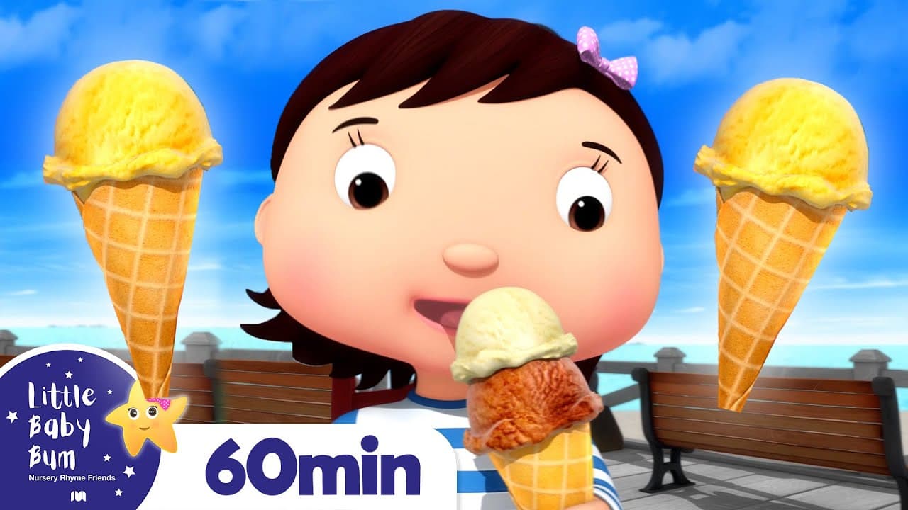 Ice Cream Song +More Nursery Rhymes and Kids Songs | Little Baby Bum poster
