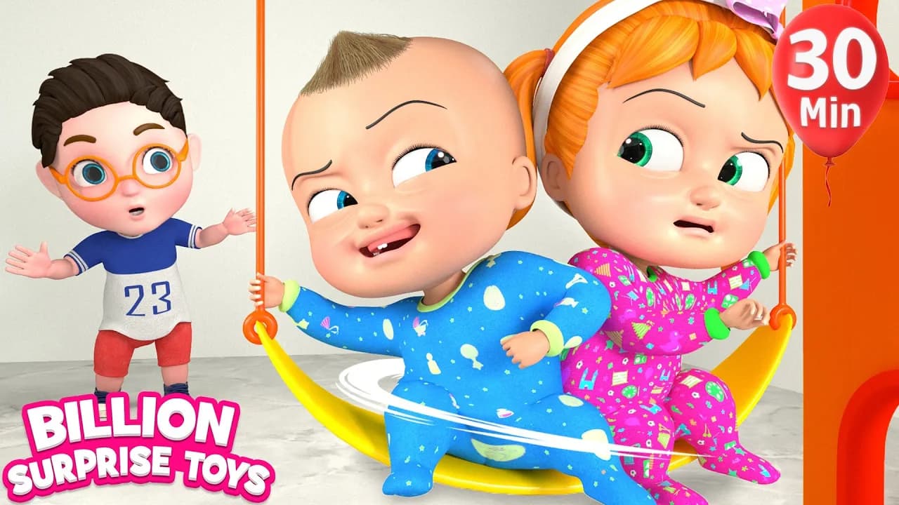 Color Learning with Toys - BillionSurpriseToys Nursery Rhymes, Kids Songs poster