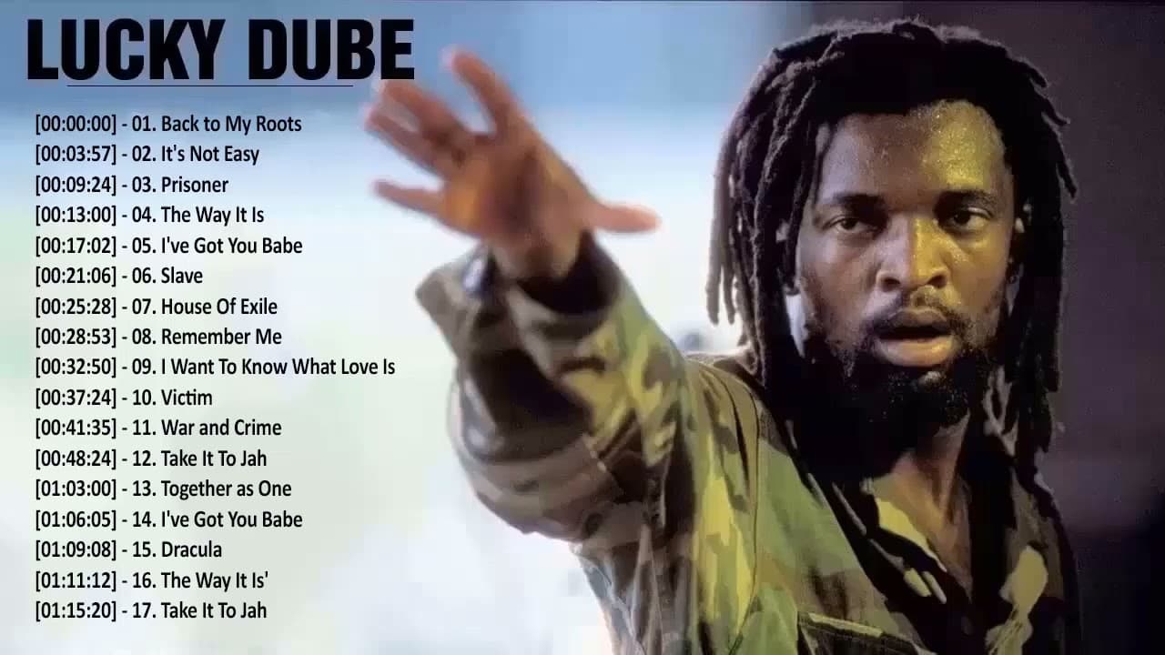 Lucky Dube Full Album  Top 20 Best Reggae Songs Of Lucky Dube poster