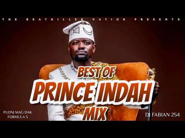 BEST OF PRINCE INDAH MIX 2023 | FORMULA 5 MIX ( Duk Jawiro, Osiepe, kogik Otieno ) - DJ FABIAN 254 poster