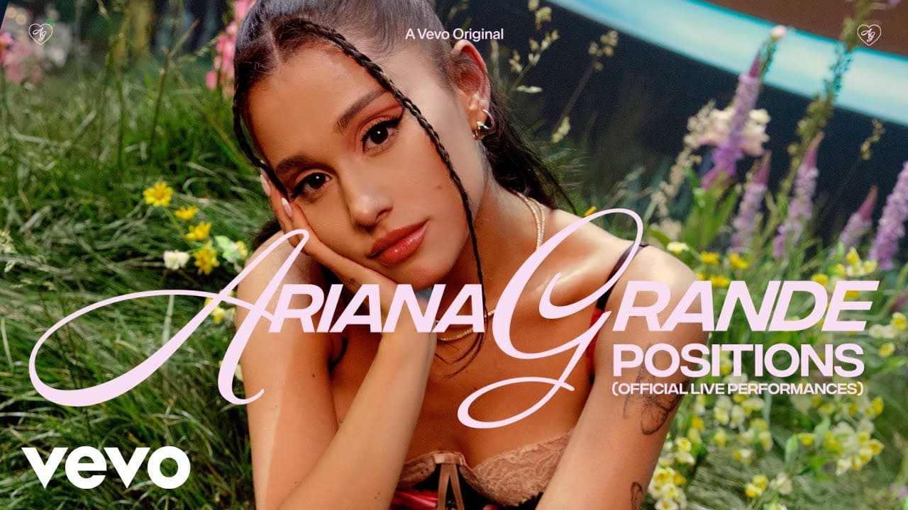 Ariana Grande - Positions Album (Official Live Performances) | Vevo poster