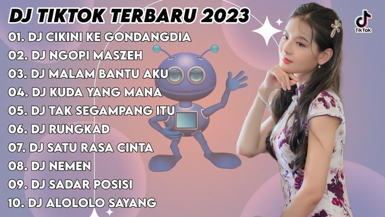 DJ TIKTOK TERBARU 2023 - DJ CIKINI KE GONDANGDIA x DJ NGOPI MASZEH x DJ MALAM BANTU AKU REMIX VIRAL poster