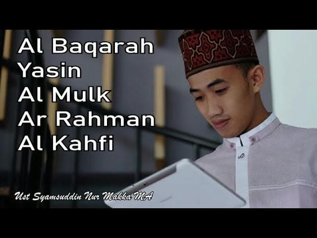 Murotal Surah Al Baqarah I Yasin I Al Mulk I Ar Rahman I Al Kahfi I Tilawah Ustadz Syam poster