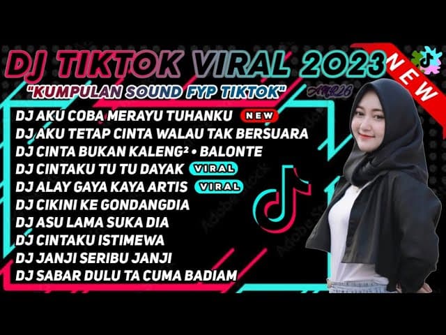 DJ TIKTOK TERBARU 2023 - DJ AKU COBA MERAYU TUHANKU - MERAYU TUHAN TRI SUAKA REMIX VIRAL TIKTOK 2023 poster