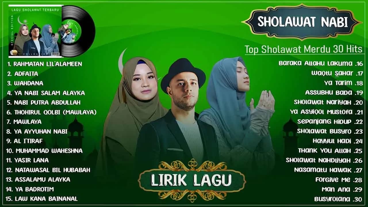 Sholawat Ai Khodijah & Maher Zain & Alfina Nindiyani Full Album Religi Islam Terbaru 2023 (Lirik) poster