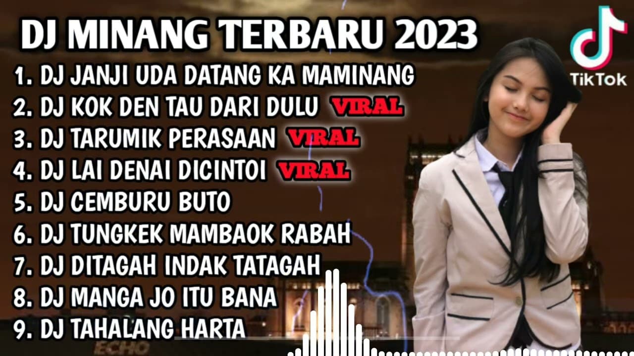 DJ MINANG TERBARU 2023 - DJ JANJI UDA DATANG KA MAMINANG X KOK DEN TAU DARI DULU FULL BASS poster