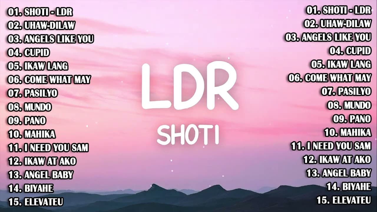 LDR - Shoti ,Dilaw - Uhaw New OPM Love Songs 2023  New Tagalog Songs 2023 Playlist poster