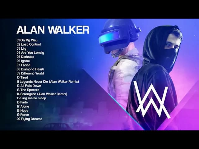 #AlanWalker#Lily    best song 2019 AllanWalker ful Album poster