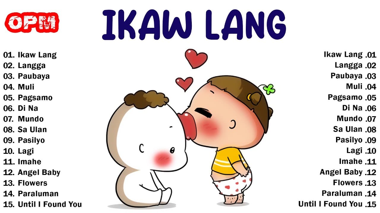 [ Ikaw Lang - Nobita ] New OPM Love Songs 2023 - New Tagalog Songs 2023 Playlist  OPM Love Songs poster