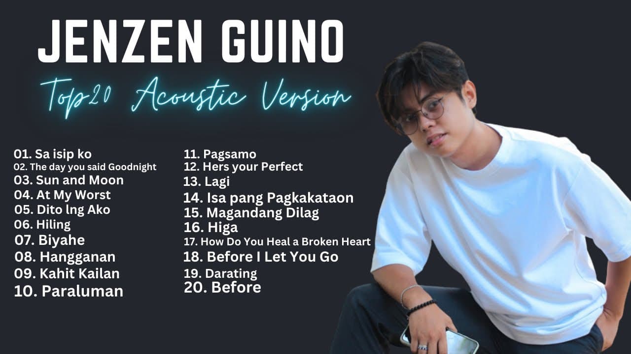 Best of Jenzen Guino | Bagong OPM Acoustic Love Song 2023 Playlist| Dito lang Ako poster