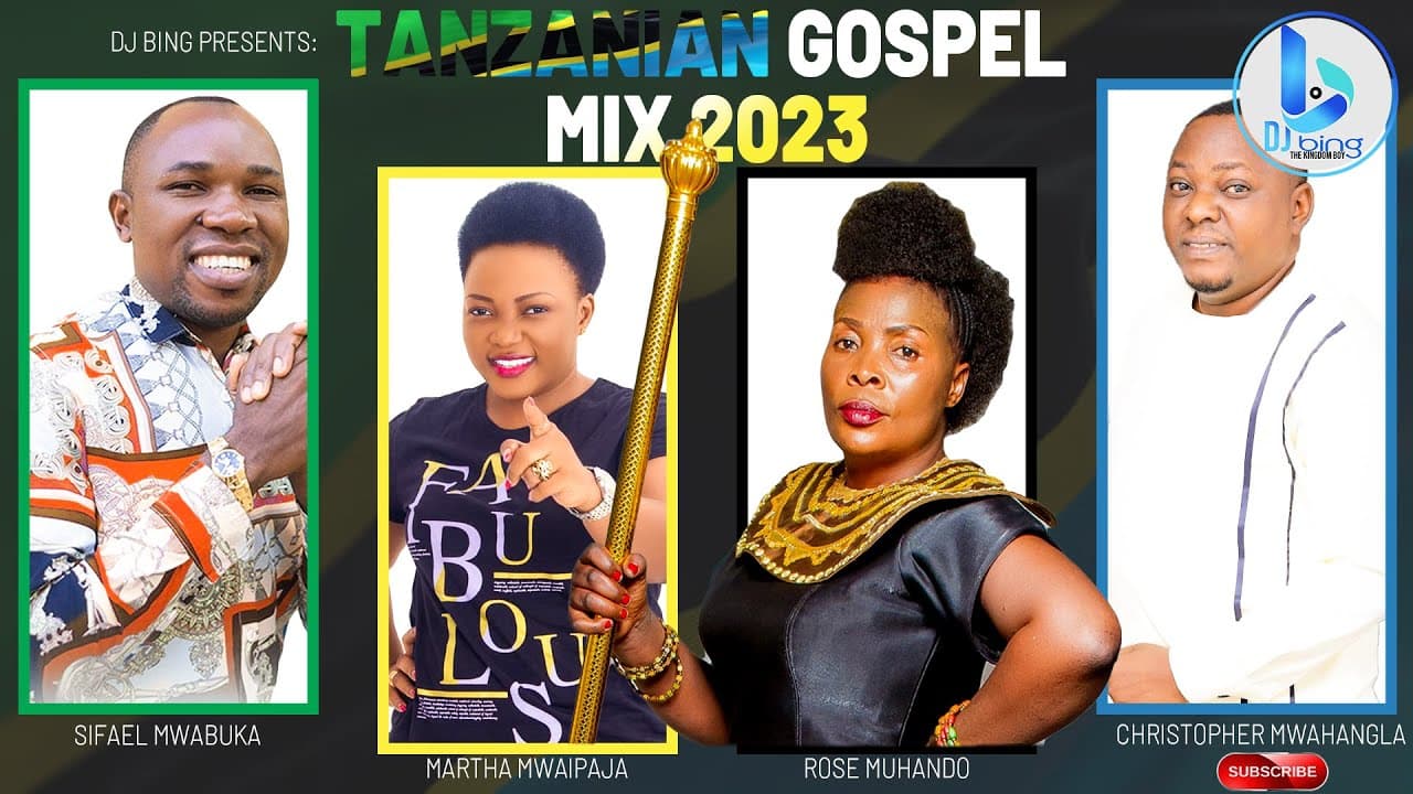 BEST SWAHILI GOSPEL | TANZANIAN GOSPEL MIX 2023_DJ BING [The Kingdom Boy] | MUHANDO, SIFAEL, KOMANDO poster