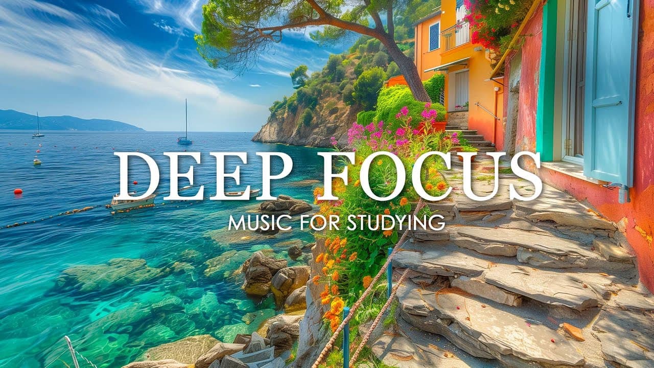 Deep Focus Music To Improve Concentration - 12 Hours of Ambient Study Music to Concentrate #710 poster