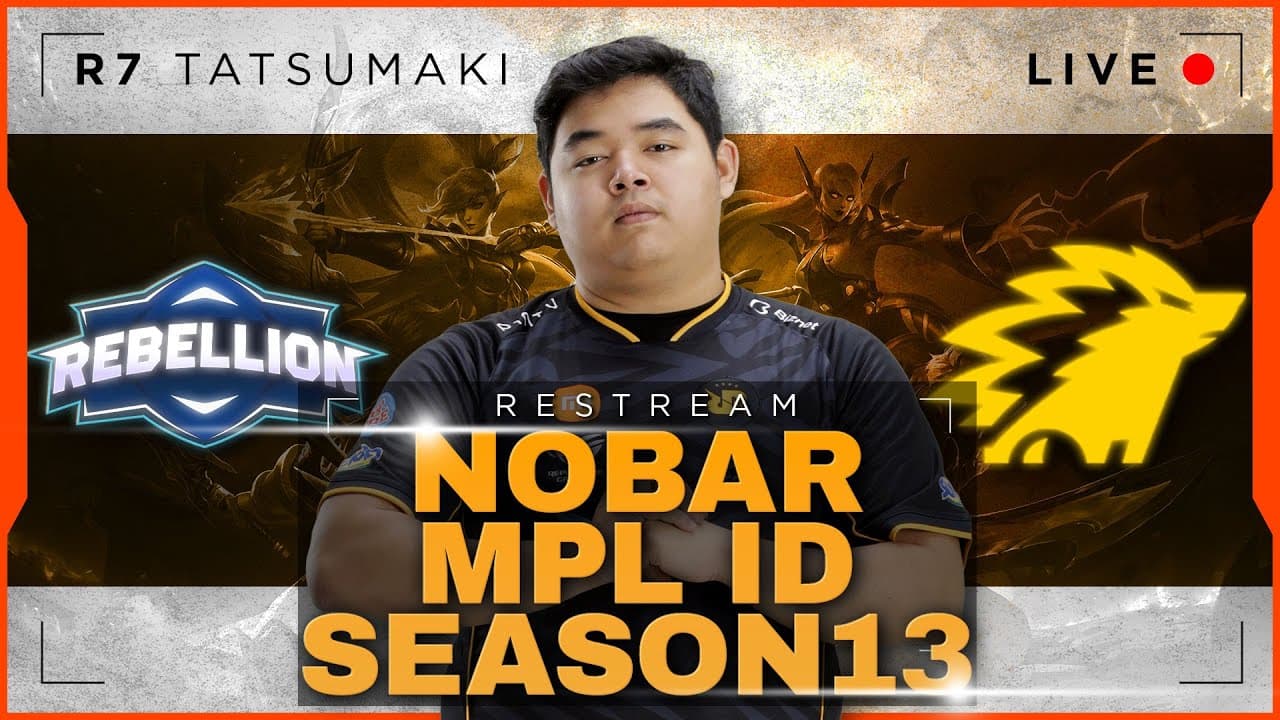 MPL ID SEASON 13 WEEK 8 DAY 2 ONIC VS RBL !! TOP UP TERBAIK DI R7STORE.ID poster