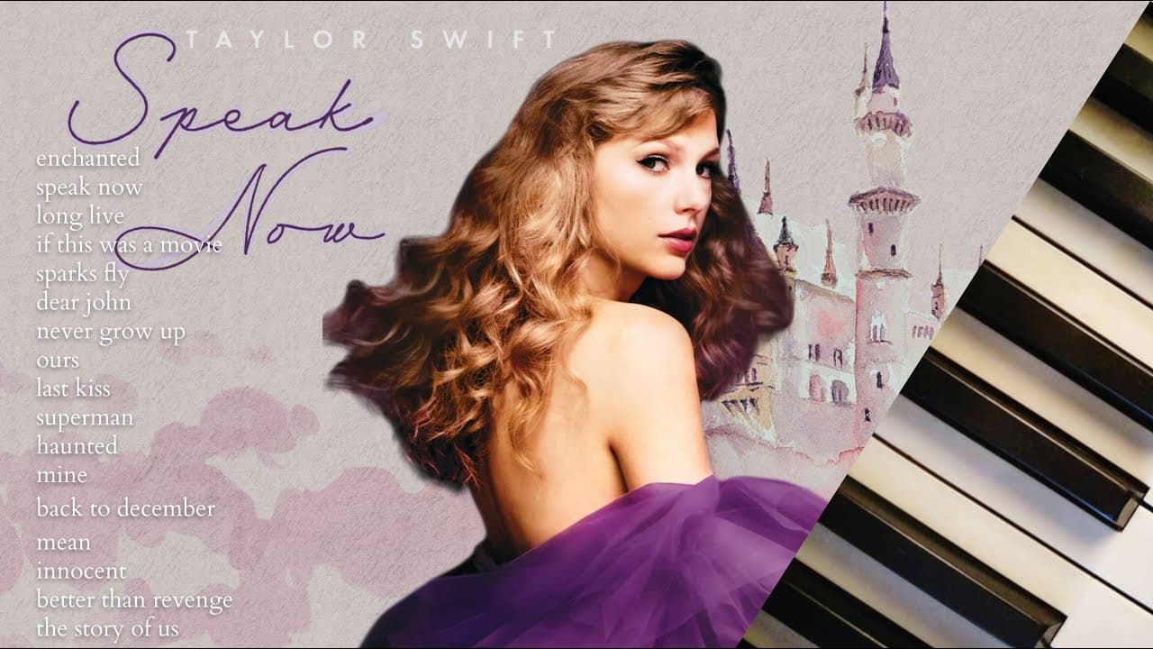 taylor swift speak now | 1.5 hours of calm piano ♪ poster