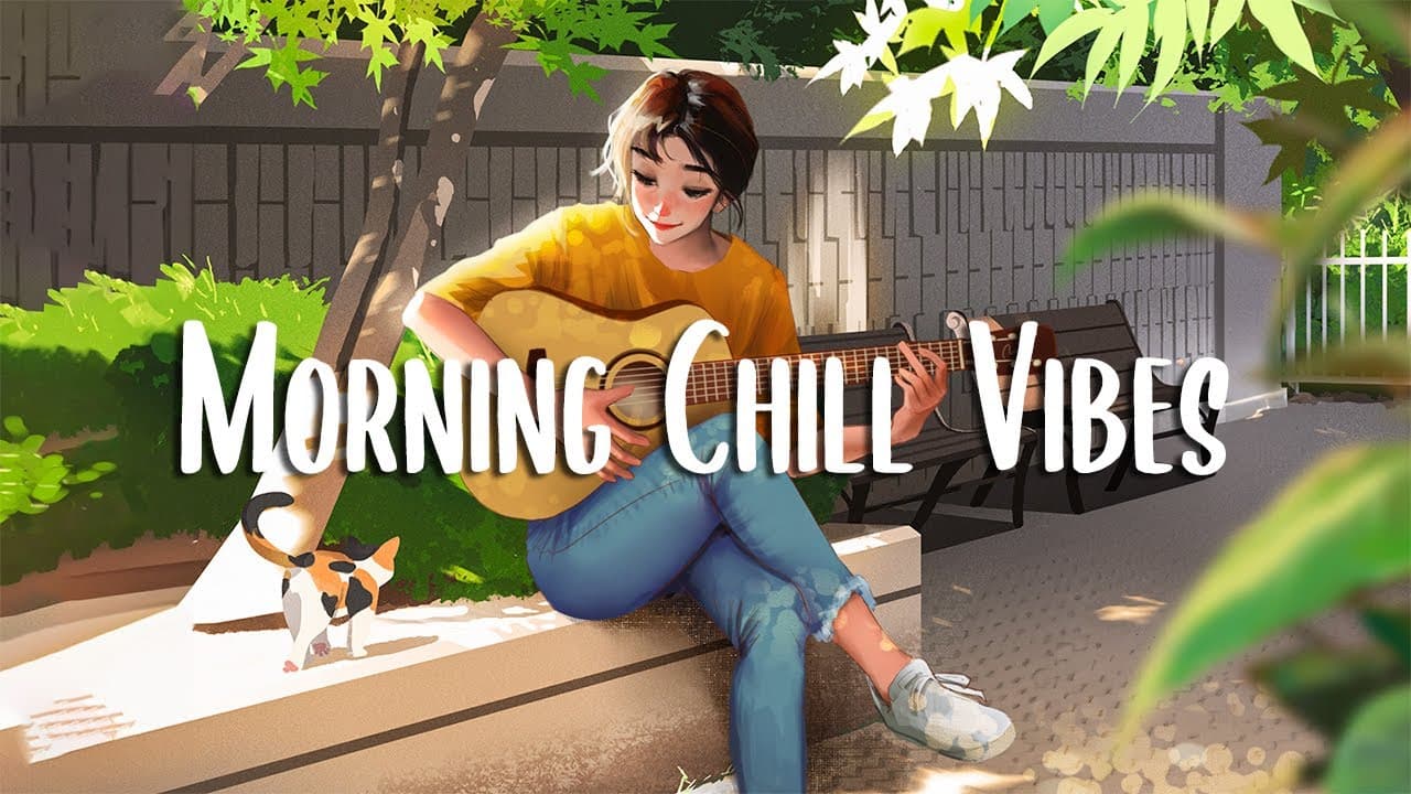 Morning Chill Vibes 🍀 Morning songs for a positive day ~ A Playlist for Good Mood poster