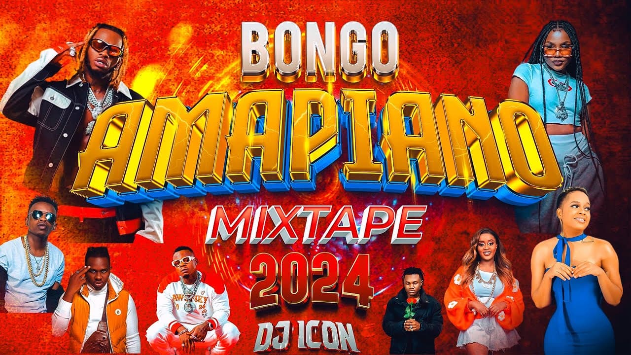 BONGO Best of Tanzania Amapiano Mix 2024 | DJ ICON, Diamond, Harmonize, Jux, Enjoy, Rayvanny, Marioo poster