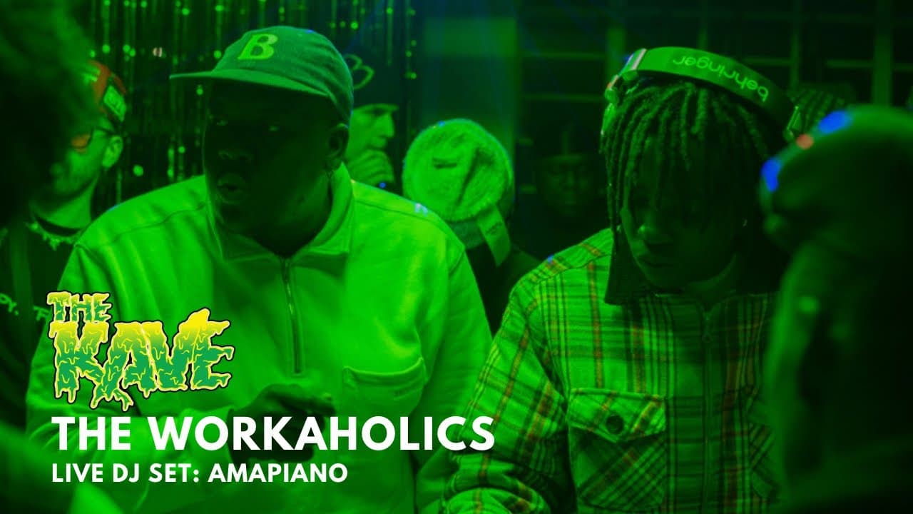The Workaholics - Live Amapiano DJ Mix poster