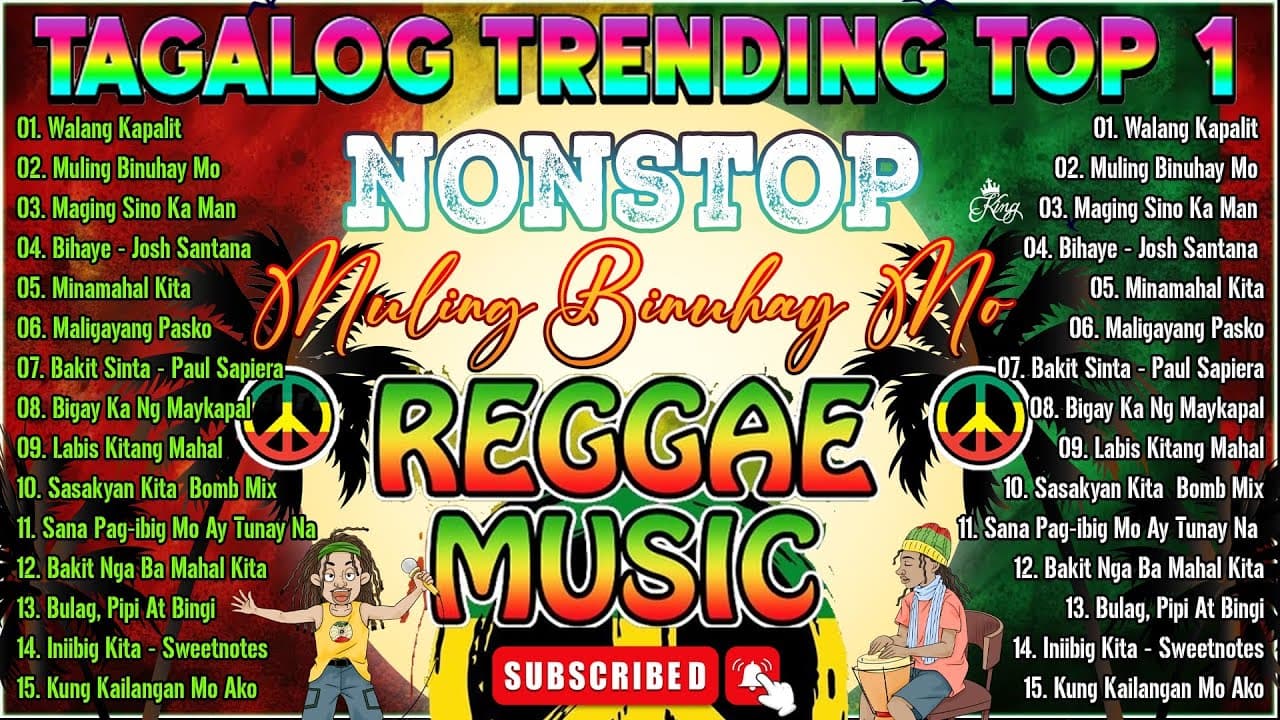 ALL TIME FAVORITE REGGAE MUSIC MIX - New Tagalog Reggae Playlist 2023 #reggaemusic DJ Mhark Ansale. poster