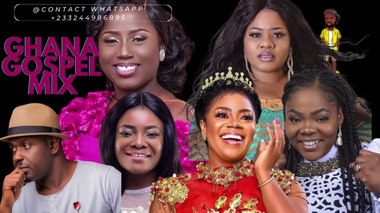 New Year Ghana Gospel music mix- Diana hamilton, piesie Esther, nacee, obaapa christie, ohemaa mercy poster