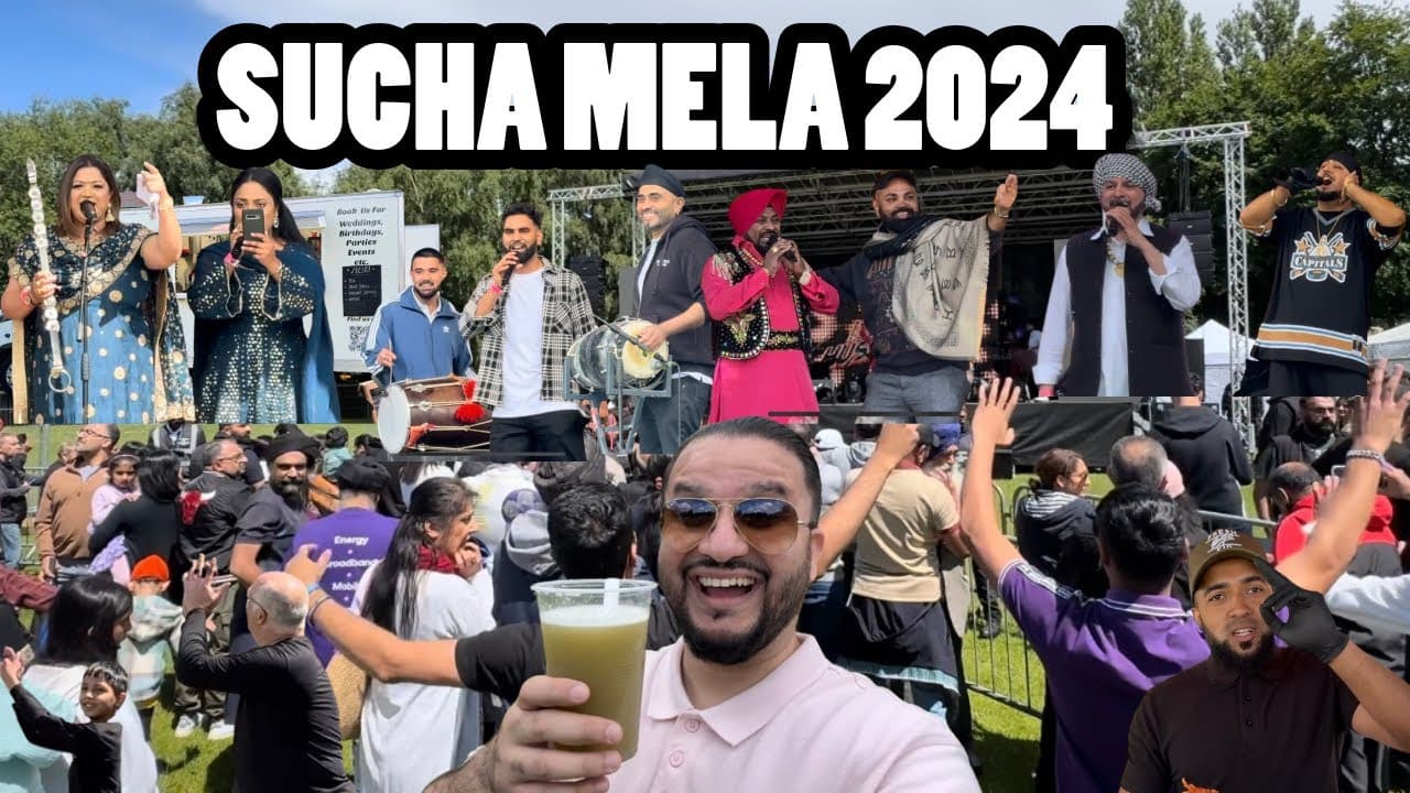 SUCHA MELA 2024 At Willenhall Memorial Park | Bhangra Artist Performances | Punjabi Streetfood poster