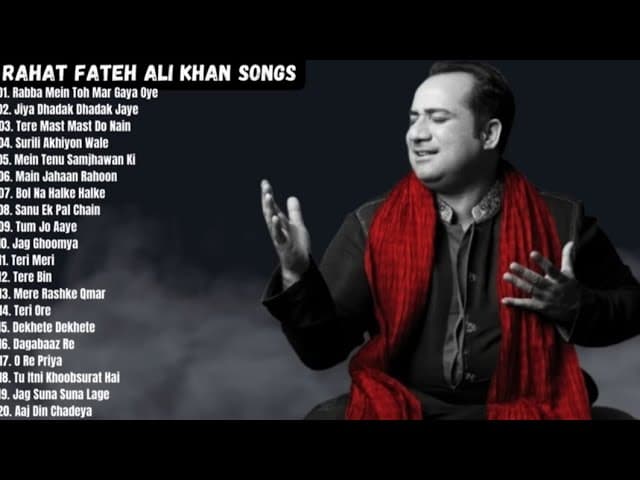 Best Of Rahat Fateh Ali Khan | Popular Songs | Top 10 Songs | Jukebox | Rahat Khan Hit Songs 2023 . poster