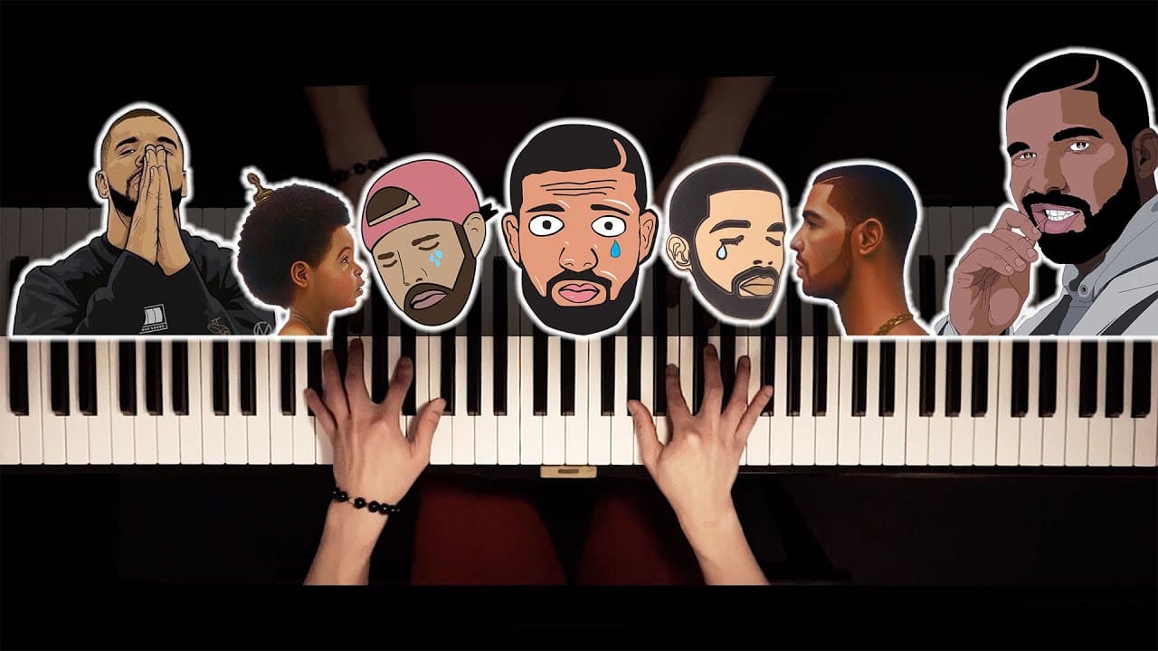 Top 10 Most Beautiful DRAKE Songs on the Piano poster