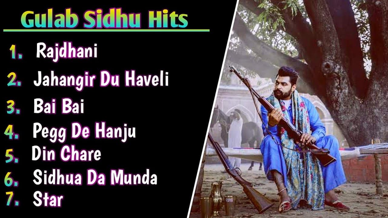 Gulab hit songs jukebox | Gulab sidhu new songs 2022 | New punjabi jukebox 2022 | poster