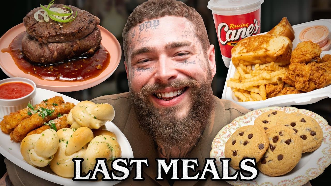 Post Malone Eats His Last Meal poster